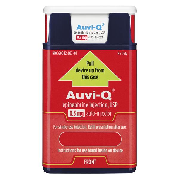 Auvi-Q Injection 0.3mg Auto-Injector 2/Pk