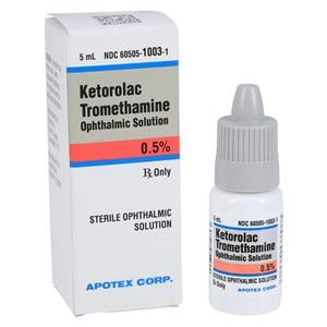 Ketorolac Tromethamine Ophthalmic Solution 0.5% Bottle 5mL 5mL/Bt