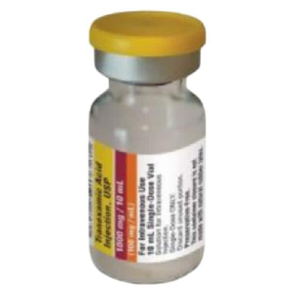 Tranexamic Acid Injection 100mg/mL SDV 10mL 10/Bx