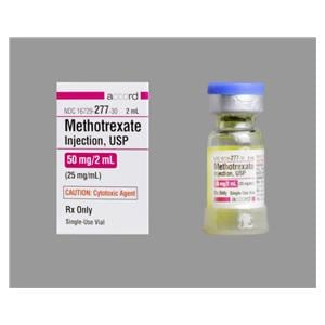 Methotrexate Sodium Injection 25mg/mL Preservative Free SDV 2mL E...