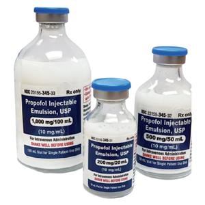 Propofol Injection 10mg/mL SDV 20mL 20/Package