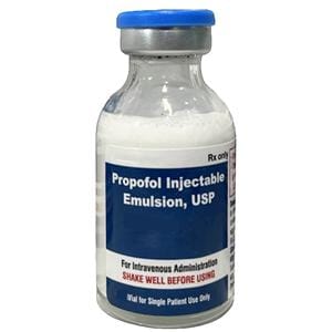 Propofol Injection 10mg/mL SDV 50mL 20/Package