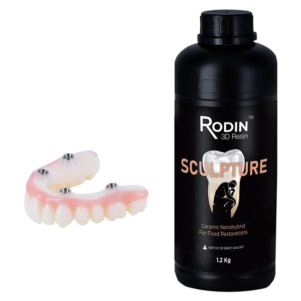 Rodin™ Denture Teeth 3D Print Resin A2 1.2kg/Bt