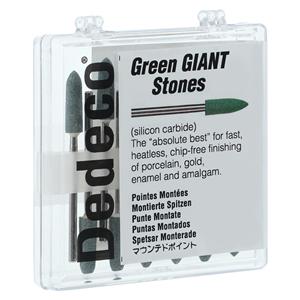 Green Giant Silicone Carbide Mounted Stones 12/Bx