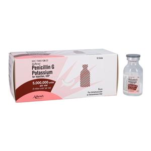 Penicillin G Potassium Injection 5MU/vl Powder Vial 10/Package