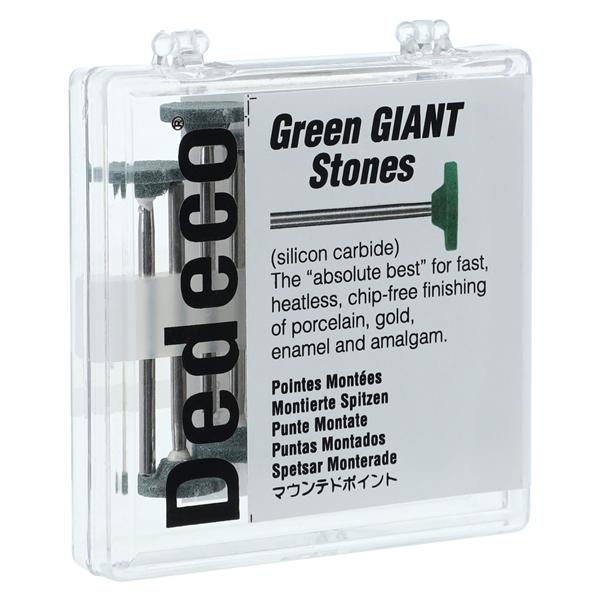 Green Giant Silicone Carbide Mounted Stones 12/Bx