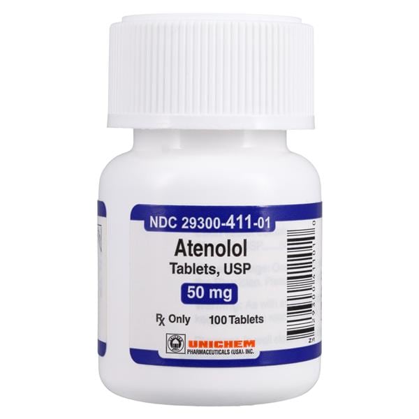 Atenolol 50mg Each