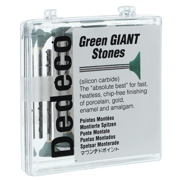 Green Giant Silicone Carbide Mounted Stones 12/Bx