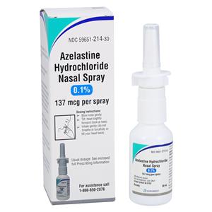 Azelastine HCl Nasal Spray 0.1% Bottle 30mL Each