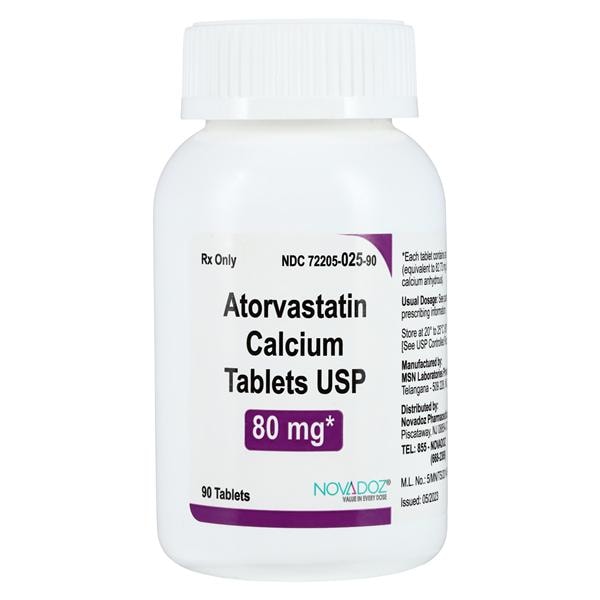 Atorvastatin Calcium 80mg Each