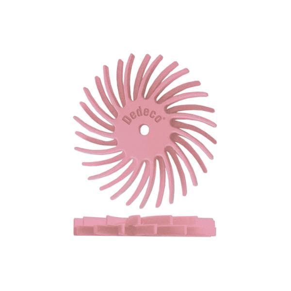 Sunburst Finishing & Polishing Abrasive Knife Edge Pink 12/Pk