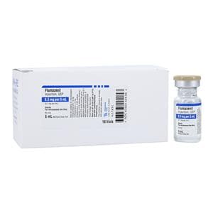 Flumazenil Injection 0.1mg/mL MDV 5mL 10/Bx