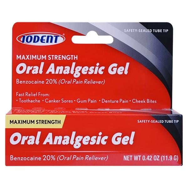 Oral Gel Anesthetic 0.5oz/Bt