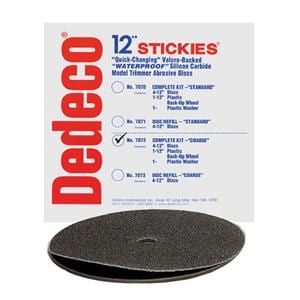 Stickies Model Trimmer Discs Velcro Backed Coarse 4/Bx