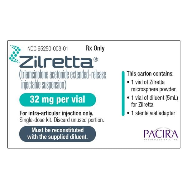 Zilretta Injection 32mg SDV 1/Bx