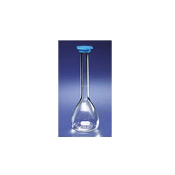 Pyrex Volumetric Flask Borosilicate Glass 2mL Round Bottom 55mm 12/Ca