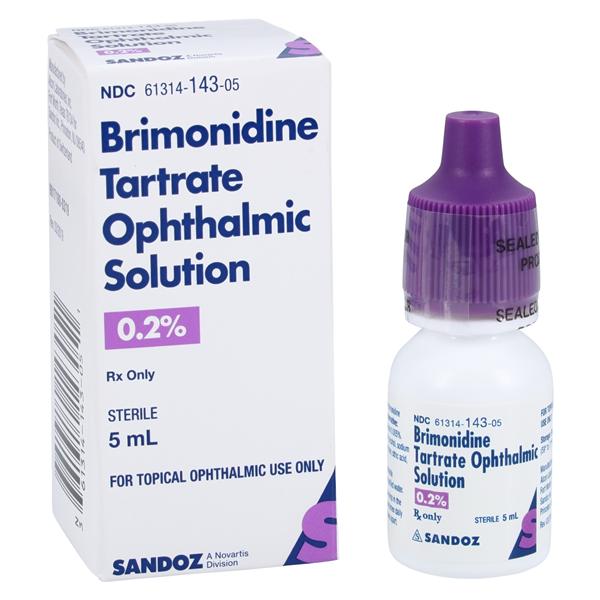 Brimonidine Tartrate Ophthalmic Solution 0.2% Bottle 5mL/Bt