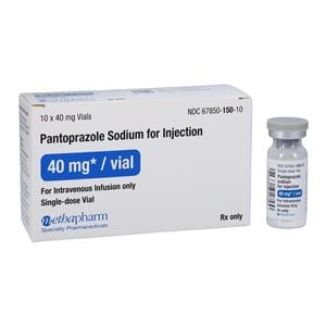 Pantoprazole Sodium Injection 40mg/Vl SDV 10/Bx