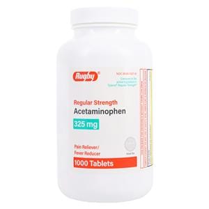 Acetaminophen Tablets 325mg 1000/Bt