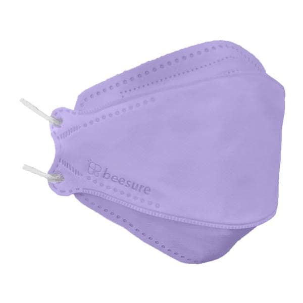 BeeSure Face Mask Face Mask ASTM Level 3 Violet 40/Bx