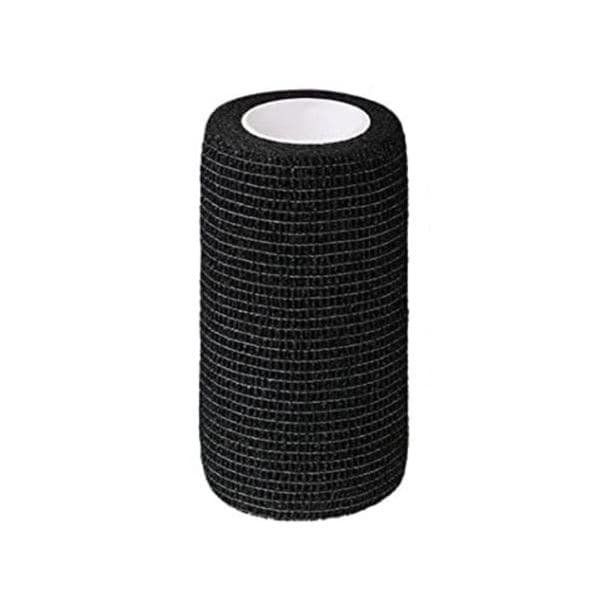 Arrow-Vet Wrap Bandage Spunbonded Polypropylene 4"x 5Yd Black Non-Sterile 18/Ca