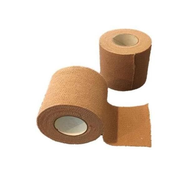 Elasti-Guard Tape Cotton/Elastic 1"x1.5yd Beige Non-Sterile 12/Ca