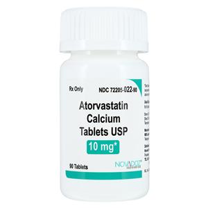 Atorvastatin Calcium 10mg Each