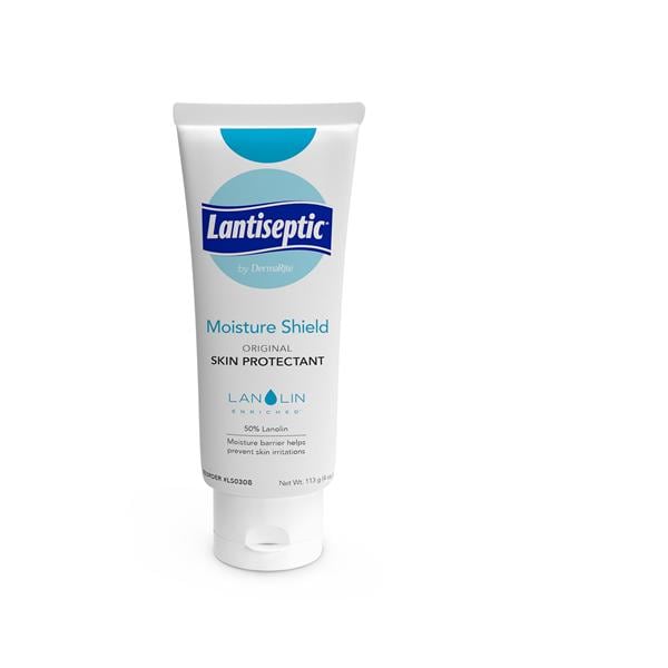 Lantiseptic Moisture Shield Skin Protectant 50% Lnln White Unscnt PrbnFr 4oz/Tb, 12 TB/CA