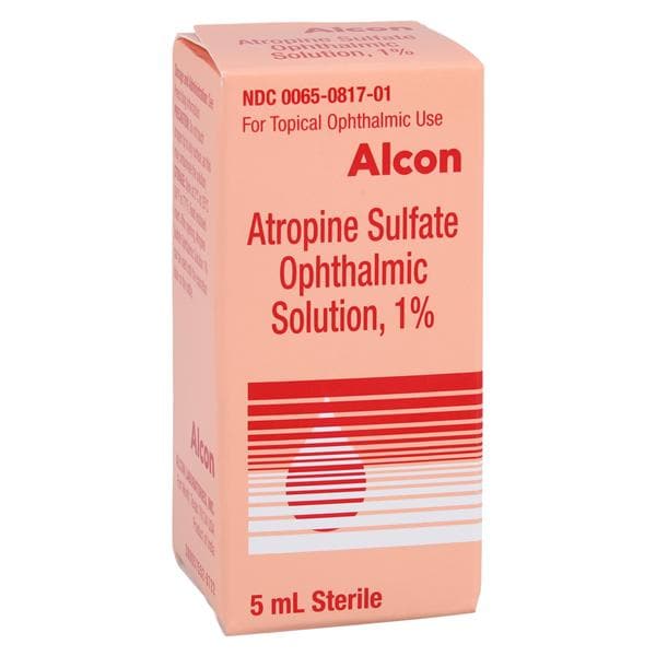 Atropine Sulfate Ophthalmic Solution Bottle 5mL 5ml/Bt