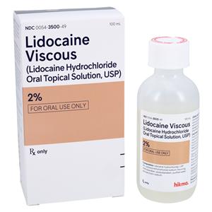 Lidocaine Viscous Oral Solution 2% Bottle 100mL 100mL/Bt