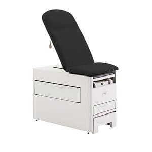 Versa Exam Table Black Satin 500lb