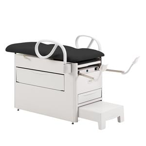 Versa Exam Table Black Satin