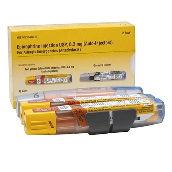 Epinephrine Injection 0.3mg Auto-Injector 2/Pk