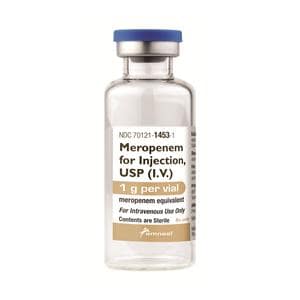 Meropenem Injection 1gm/vl Box 30mL 10/Package