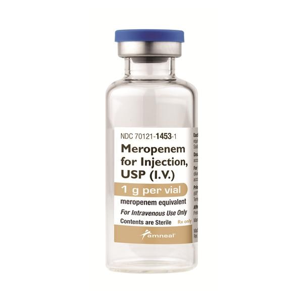 Meropenem Injection 1gm/vl Box 30mL 10/Package