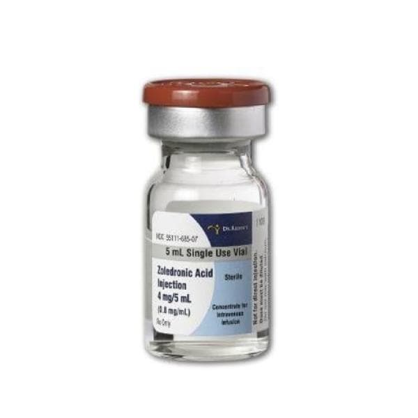 Zoledronic Acid Injection 5mg/100mL SDV 100mL 100mL/Bt