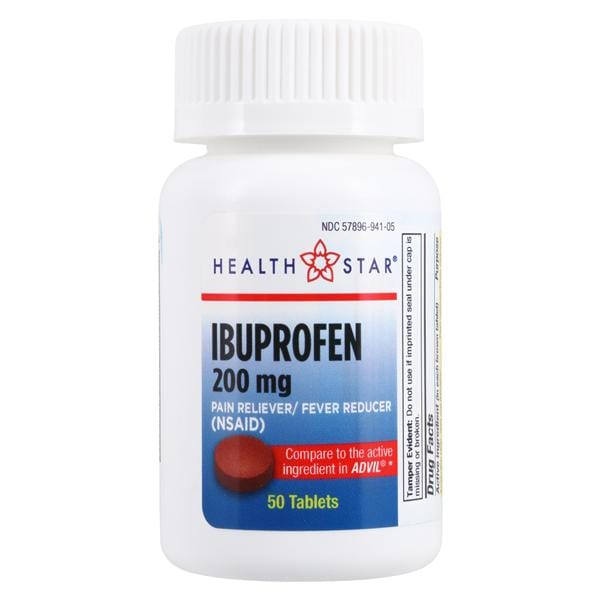 Ibuprofen Tablets 200mg Bottle 50/Bt