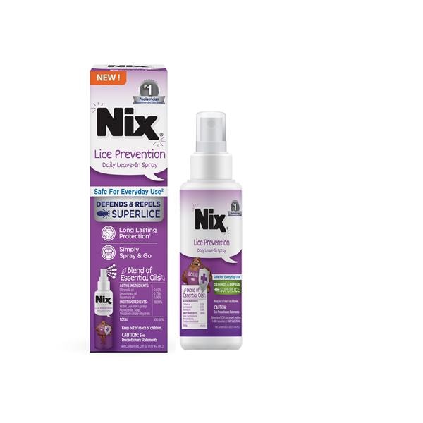 Nix Lice Prevention Spray Bottle 6oz/Bt