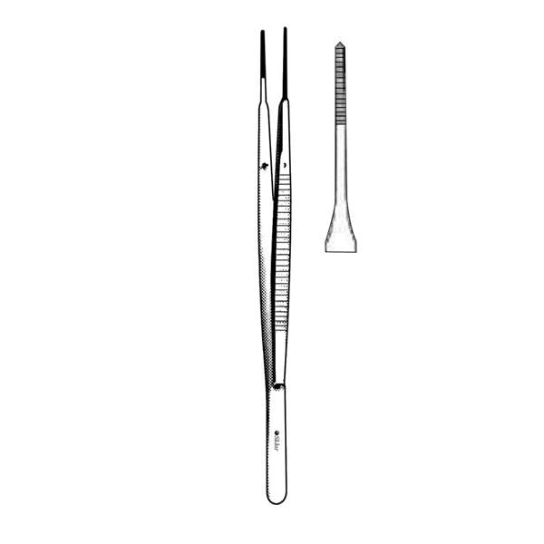 Gerald Dressing Forceps 9" Non-Sterile Ea