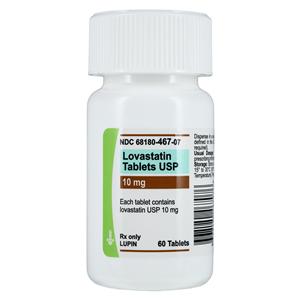 Lovastatin 10mg 60/Bt