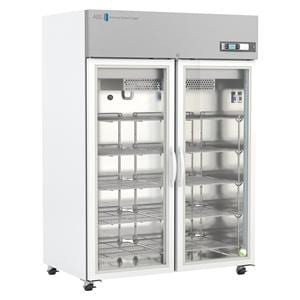 Premier Laboratory Refrigerator New 49 Cu Ft Glass Door 1 to 10°C Ea