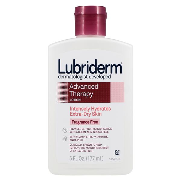 Lubriderm Advanced Therapy Lotion Vitamin E/B5 6oz 6/Pk, 2Pk/Ca Bottle 6/Pk, 2 IP/CA