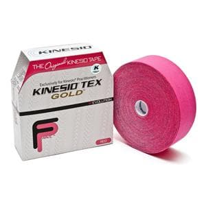 Kinesio Tex Gold FP Kinesiology Tape Cotton 2"x34yd Red Non-Sterile 1RL/BX