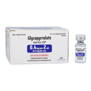 Glycopyrrolate Injection 0.2mg/mL SDV 2mL 25/Package