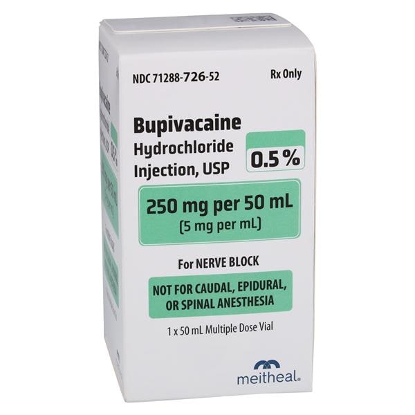 Bupivacaine HCl Injection 5mg/mL MDV 50mL 50ML/Vl