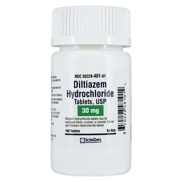 Diltiazem HCl 30mg Each