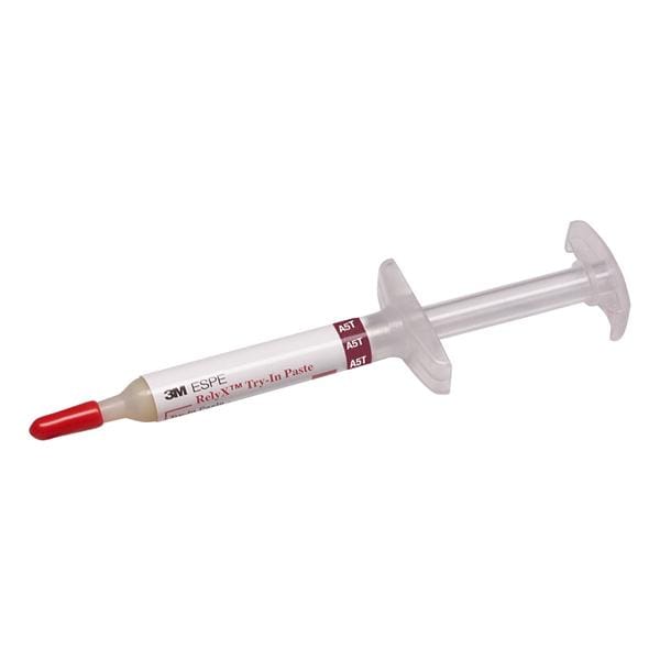 3M RelyX Try-In Paste Cement A5 Dark 2 Gm Syringe Refill 2gm/Ea