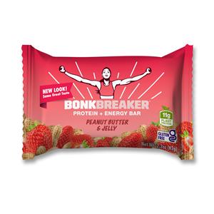 Bonk Breaker Protein Bar Plant Based Peanut Butter & Jelly Carton 12/Ct