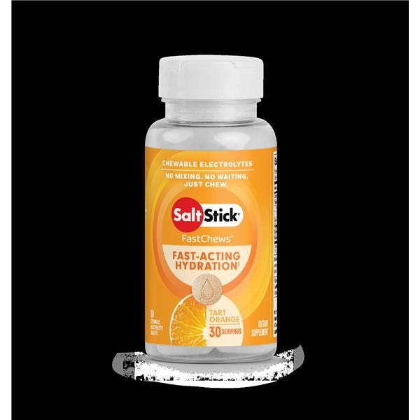 SaltStick Electrolyte Chews Orange Bottle 1/Bt