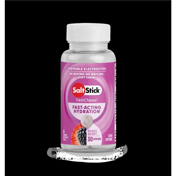 SaltStick Electrolyte Chews Mixed Berry Bottle 1/Bt